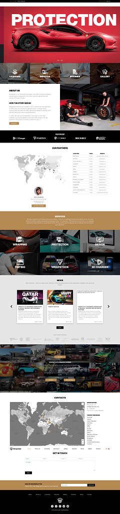 Wrapstyle.com - mezinárodní, globální web na míru pro spol. WrapStyle