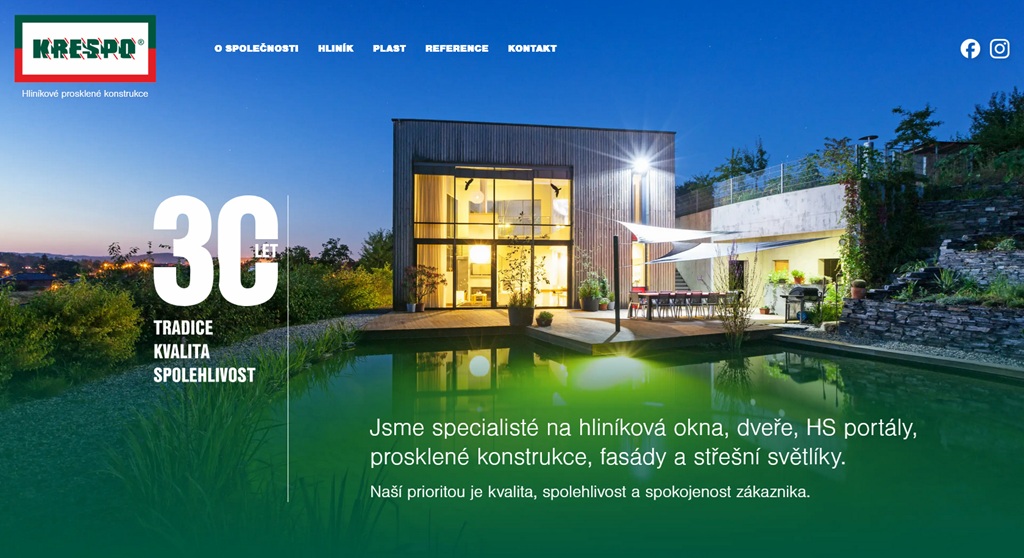 Web Krespo.cz