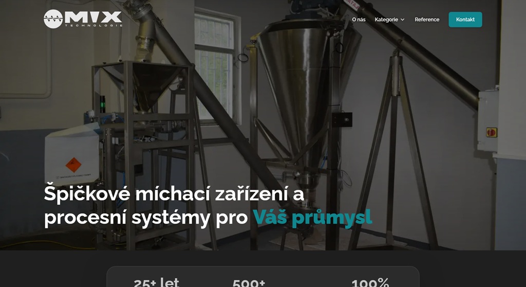 Web Míchací Zařízení