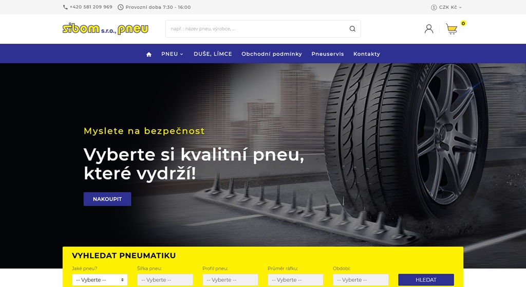 Eshop Pneumatikyservis pro Sibom s.r.o.